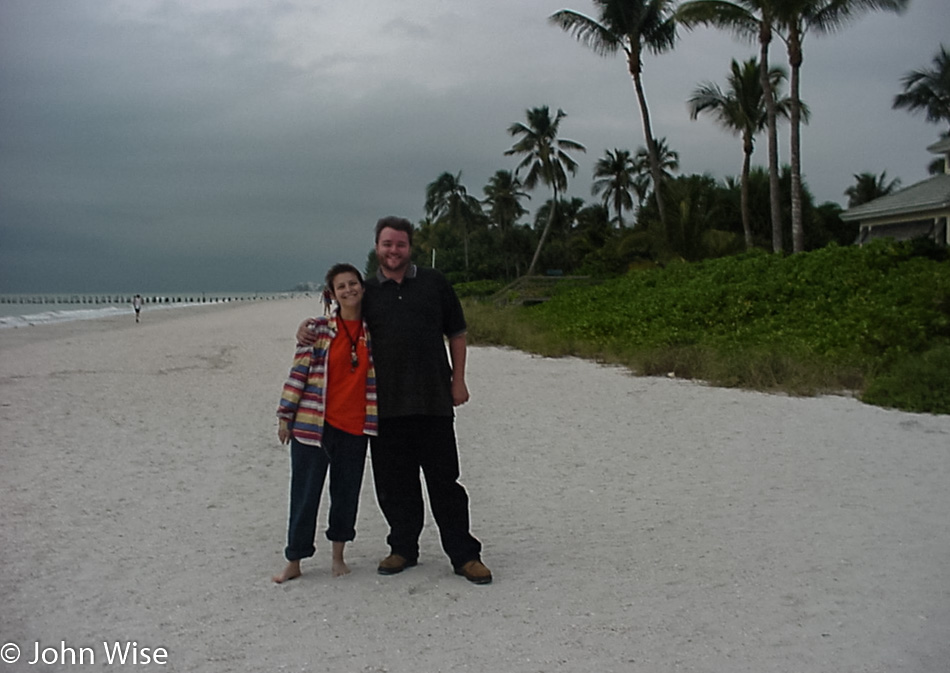 Caroline Wise and John Wise in Florida 1999