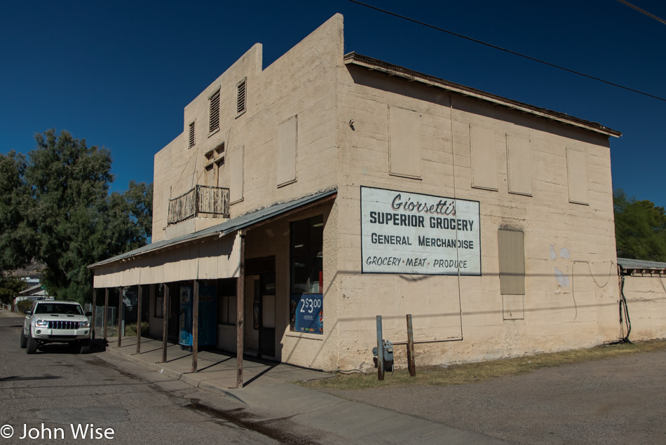 Giorsetti's Superior Grocery in Winkelman, Arizona