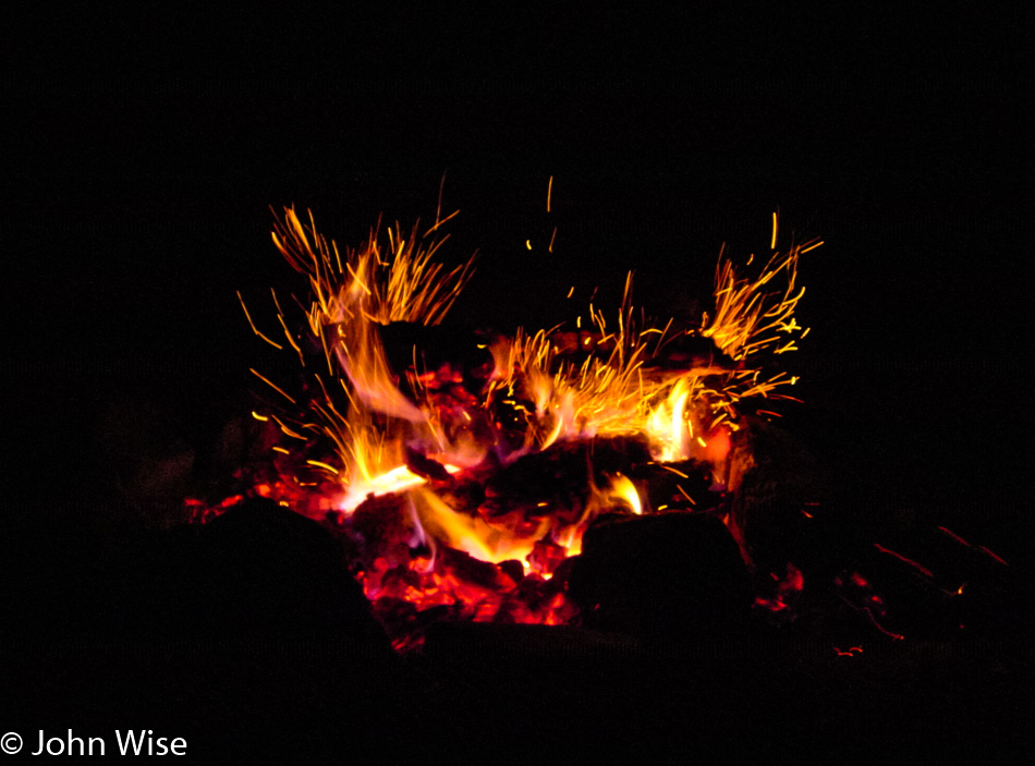 Camping near the Buenos Aires National Wildlife Refuge in Arivaca Arizona