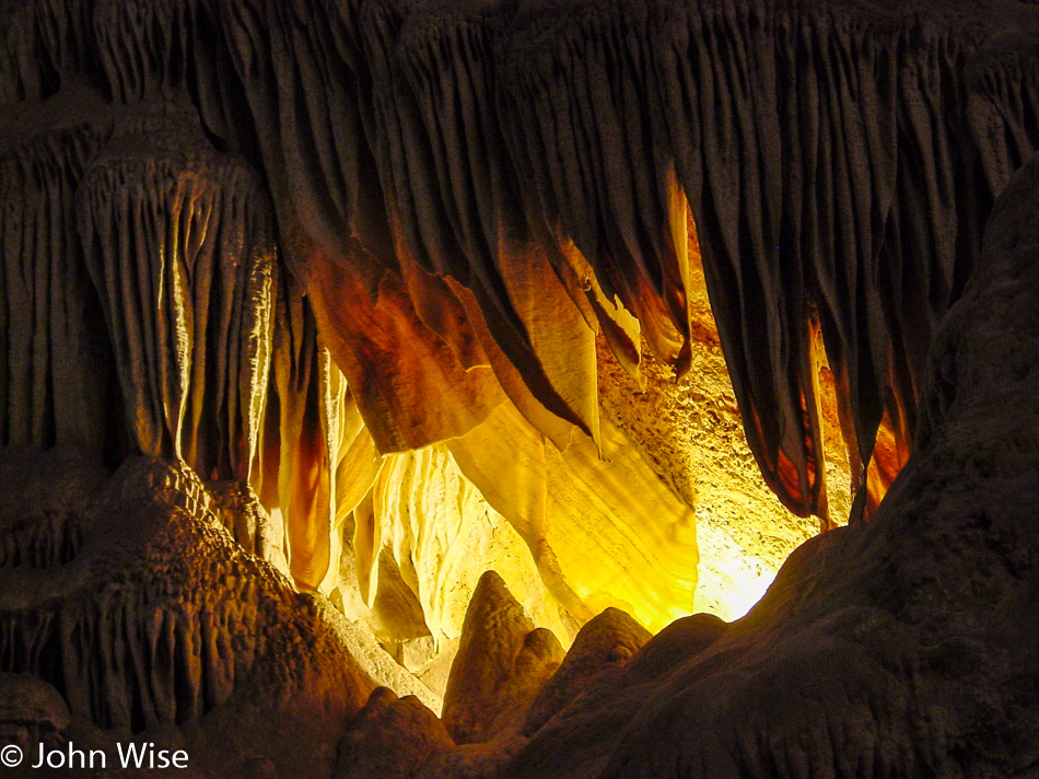 Cave Bacon in Carlsbad Caverns National Park in New Mexico
