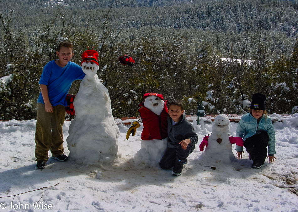 Connor Keaton and Tia Herman in Prescott Arizona year 2001