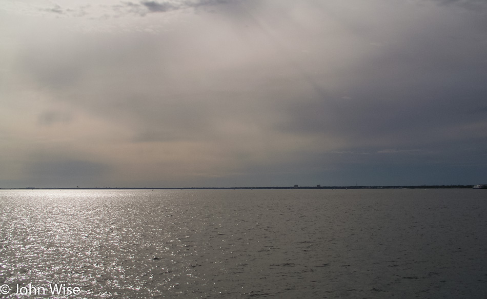 Sunset on the Florida coast