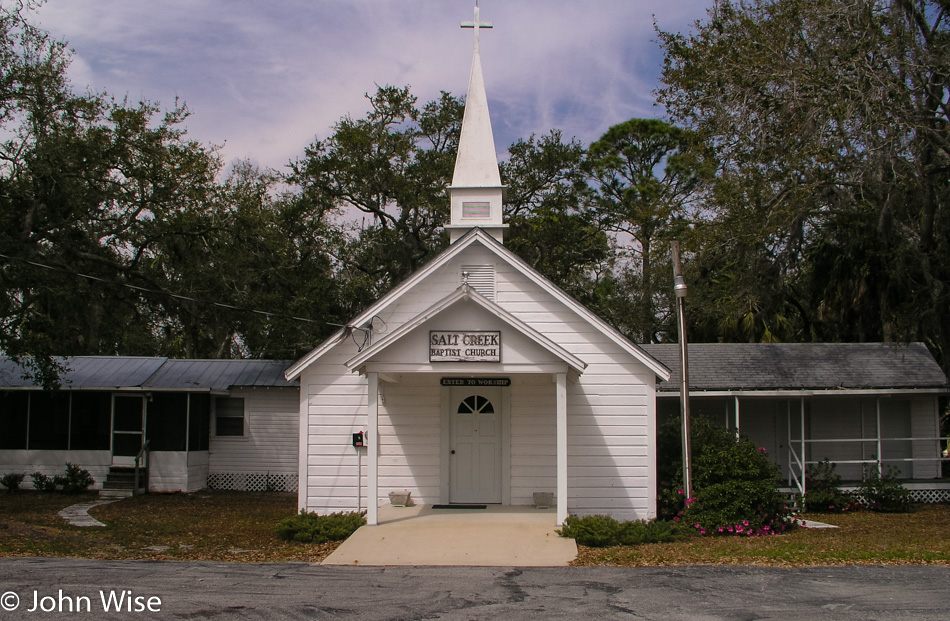Church on Florida roadside in 2005