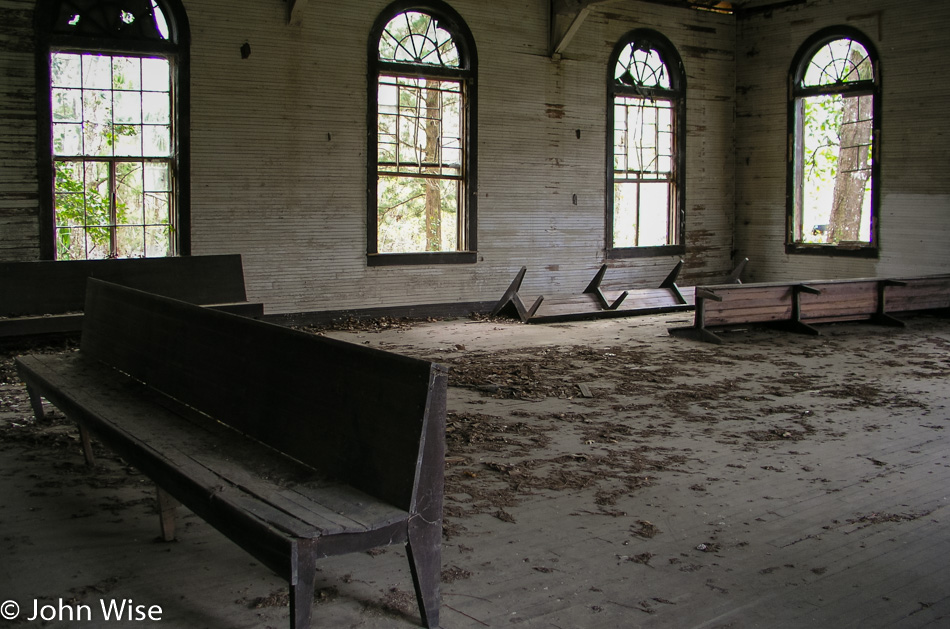 Deserted church in Florida