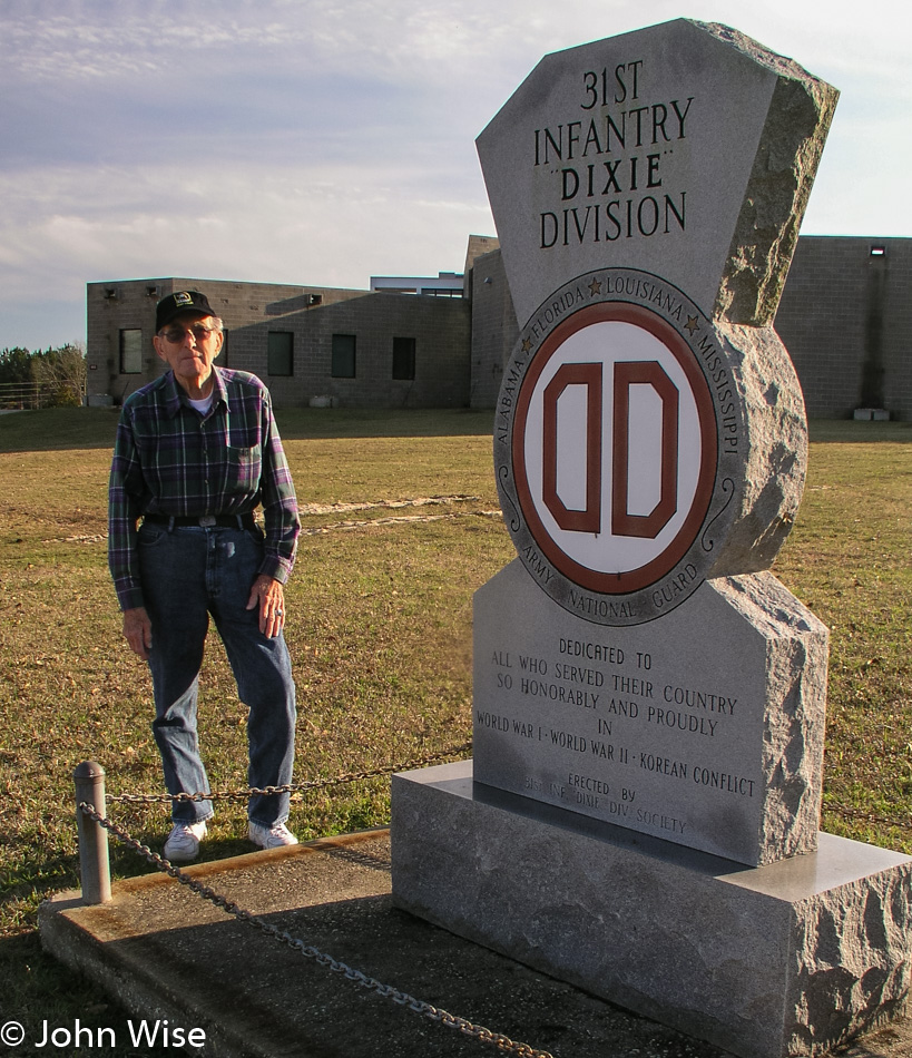 Herbert Kurchoff at Camp Shelby Mississippi