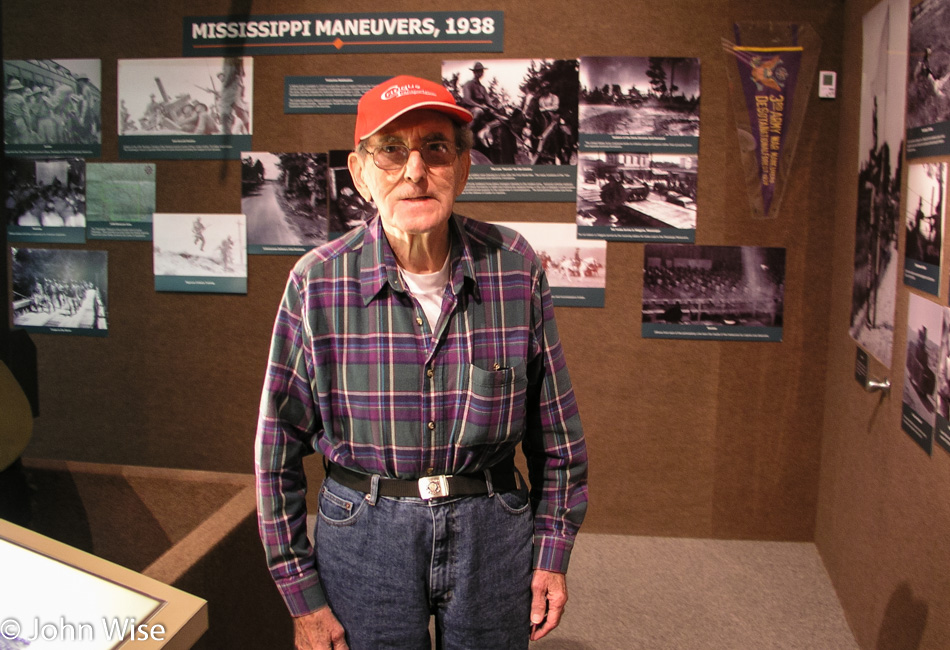 Herbert Kurchoff at Camp Shelby Mississippi