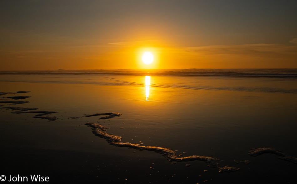 Sunset in Bandon, Oregon