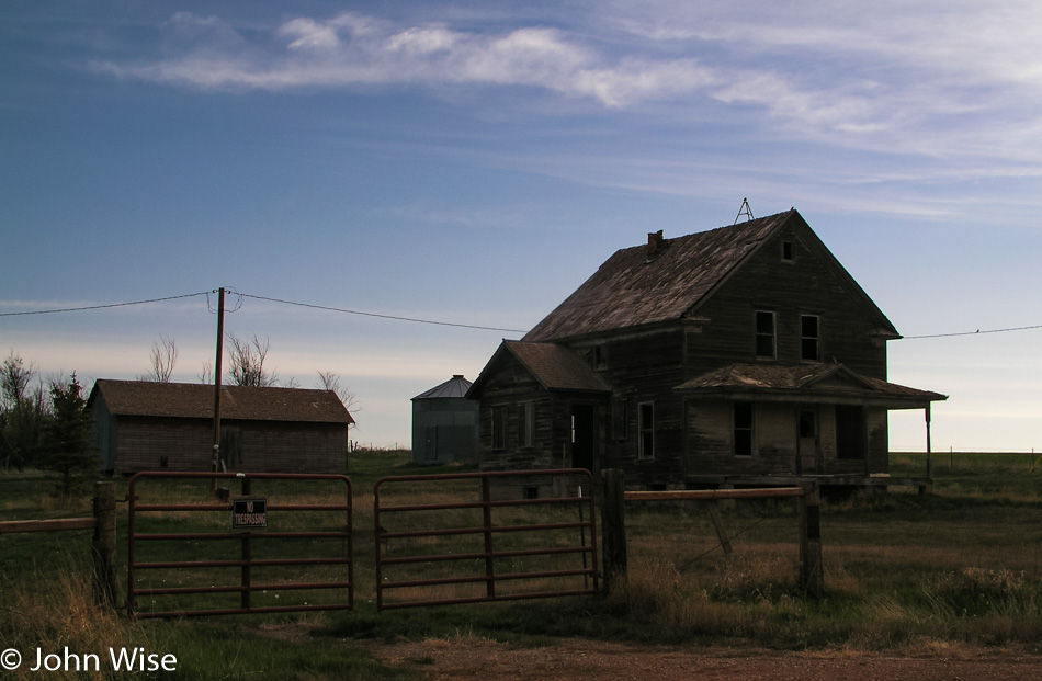 Abandoned home in Montana