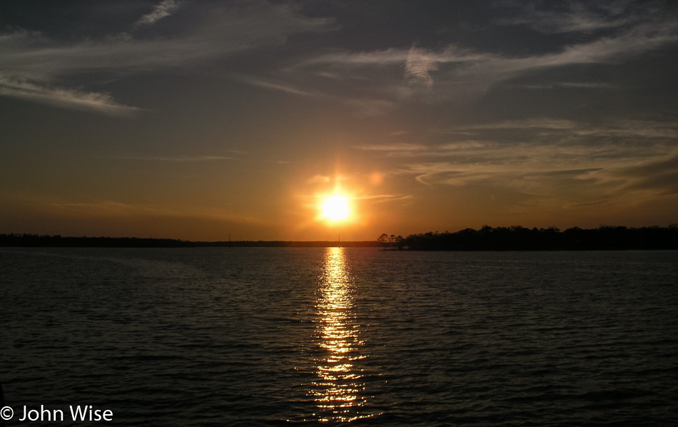 Florida Coast at Sunset near Pensacola