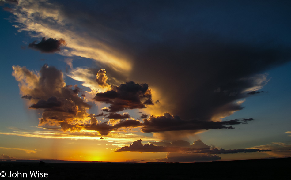 Sunset near Flagstaff Arizona