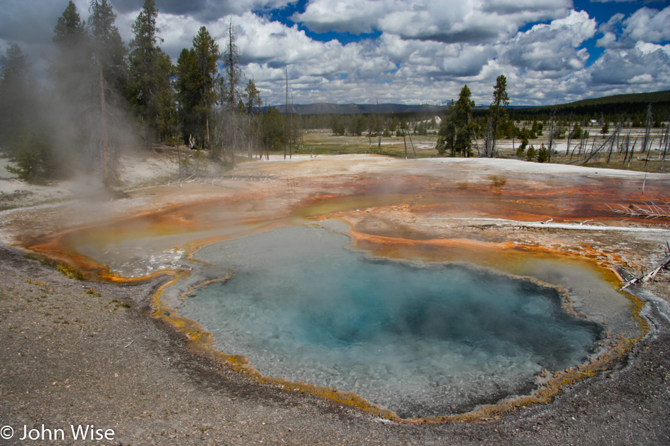 Yellowstone Hot Spring May 2005