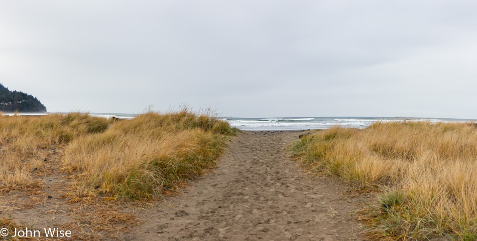 Seaside Beach in Oregon