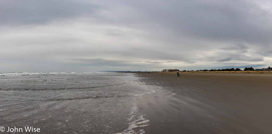 Seaside Beach in Oregon