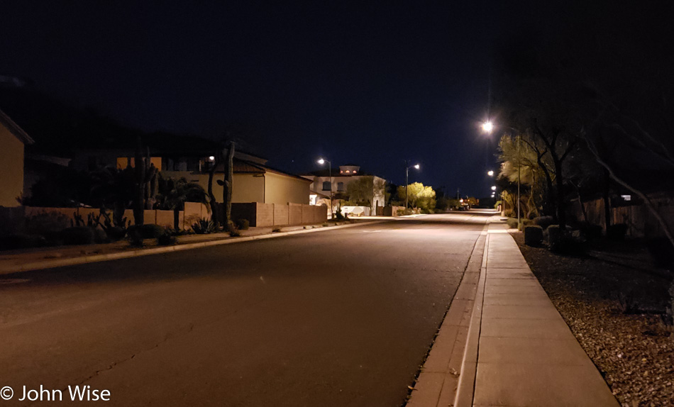 Early morning in Phoenix, Arizona