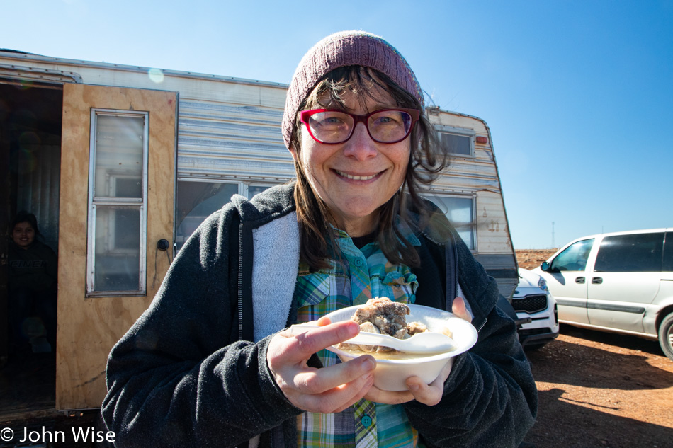 Caroline Wise in Leupp, Arizona