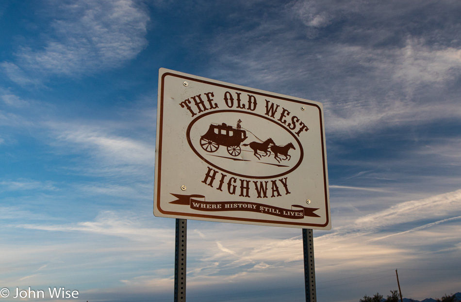 The Old West Highway a.k.a. Highway 70 in Eastern Arizona