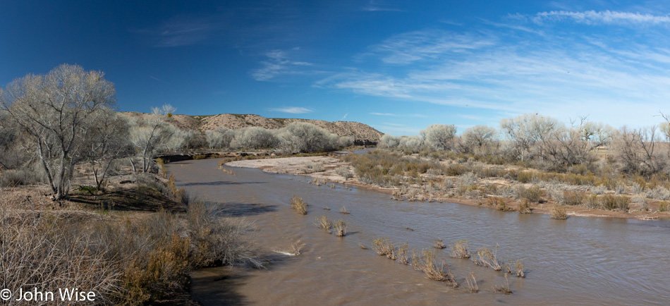 Gila River near Virden, New Mexico