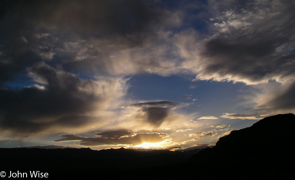 Sunset in Nevada