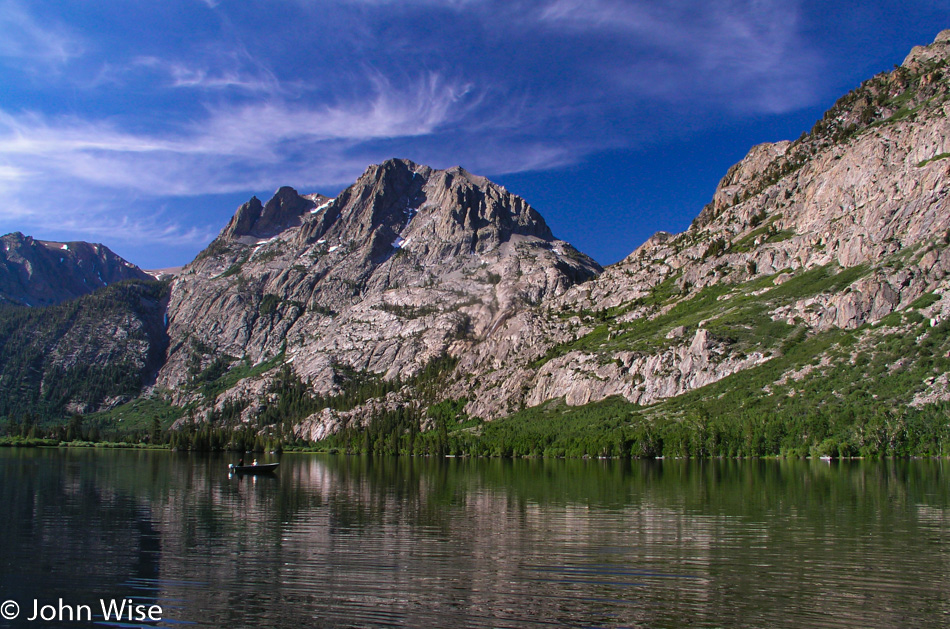 Silver Lake on State Route 158 in California