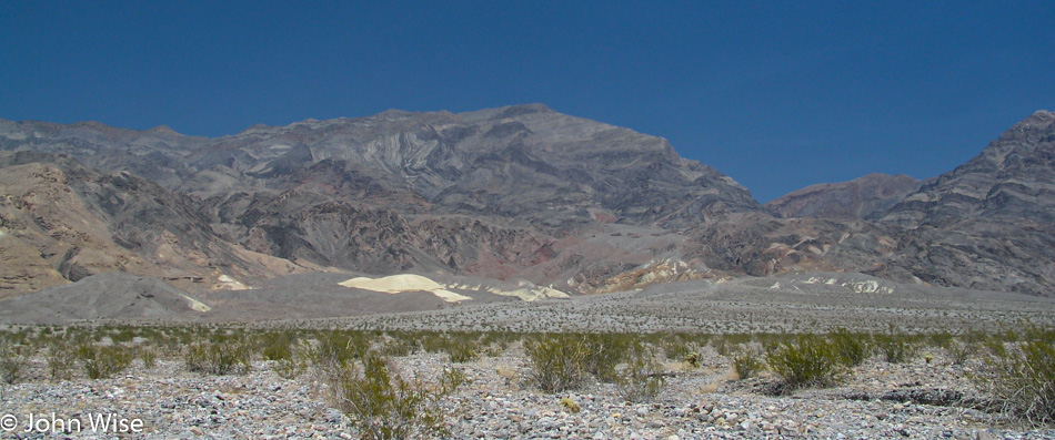 Death Valley Rd from Bishop into the National Park in California