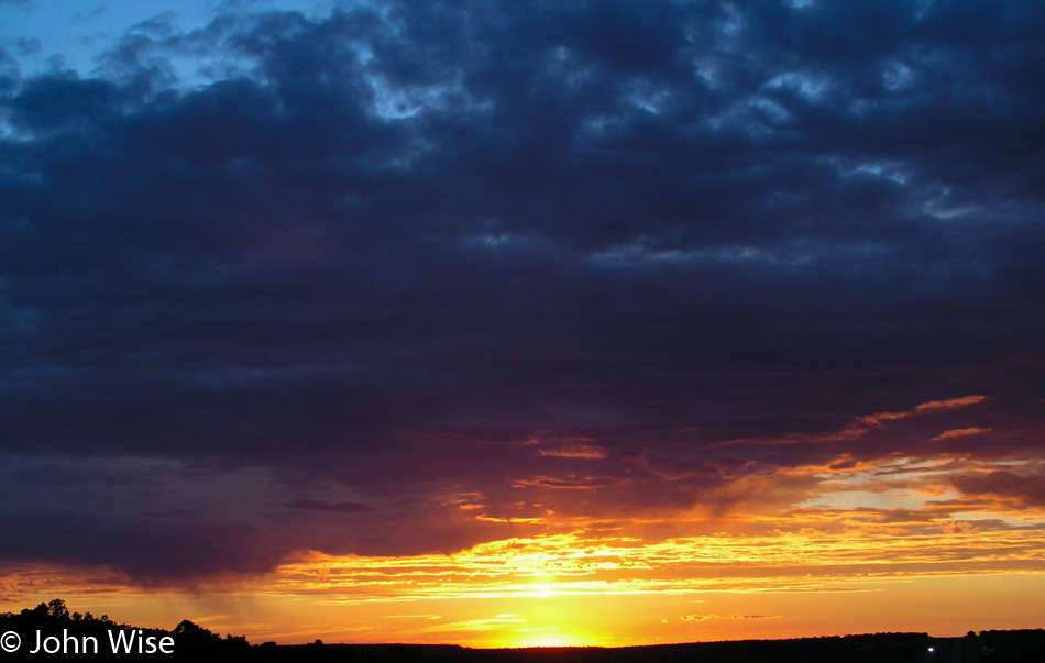 Sunrise in New Mexico