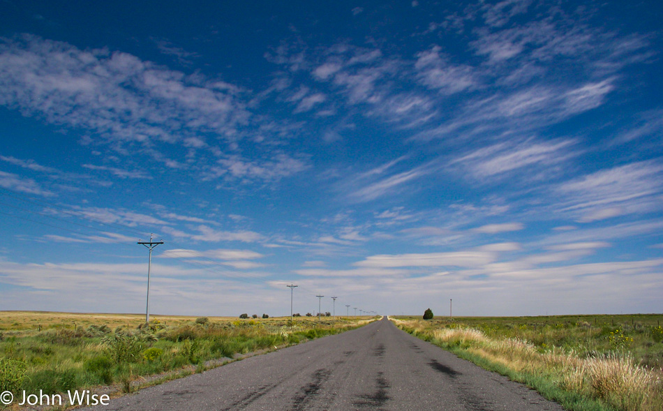 NM-406 near Seneca, New Mexico