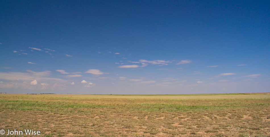 OK-325 west of Boise City, Oklahoma