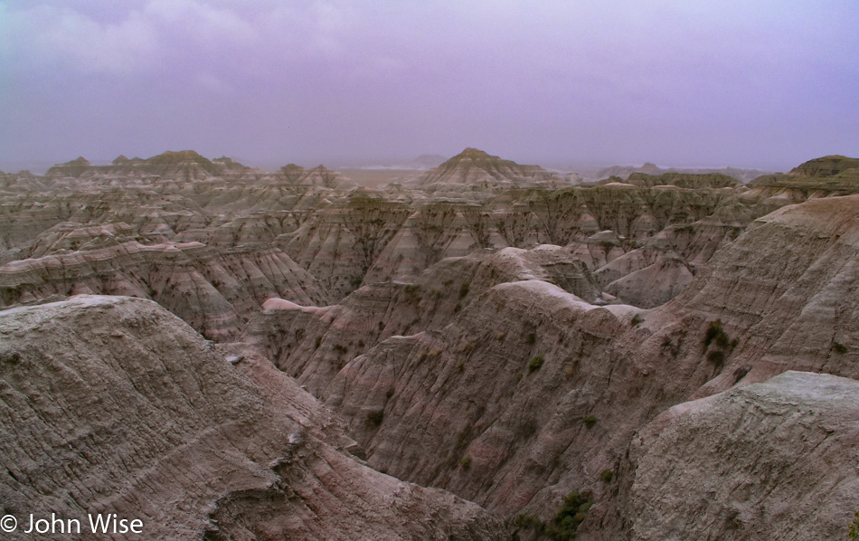 Badlands National Park in South Dakota