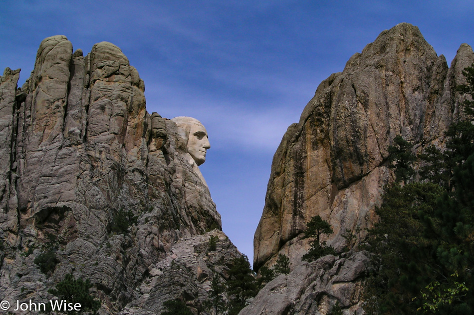 Mount Rushmore in Keystone, South Dakota