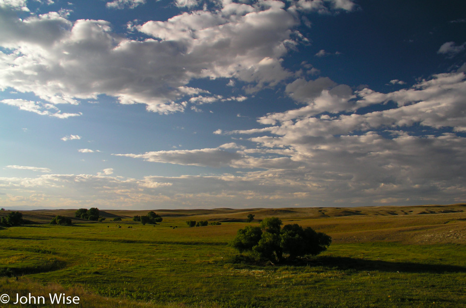 WY-387 direction Caspar, Wyoming