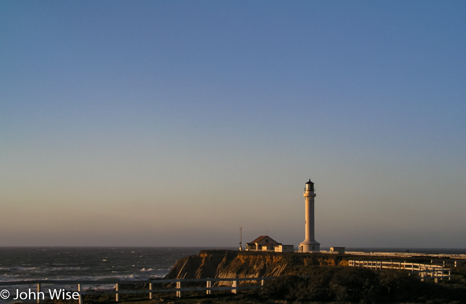 Point Arena Lighthouse on the Northern California Coast