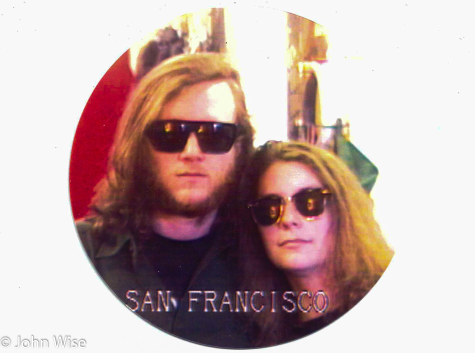 John Wise and Caroline Wise in San Francisco, California 1991