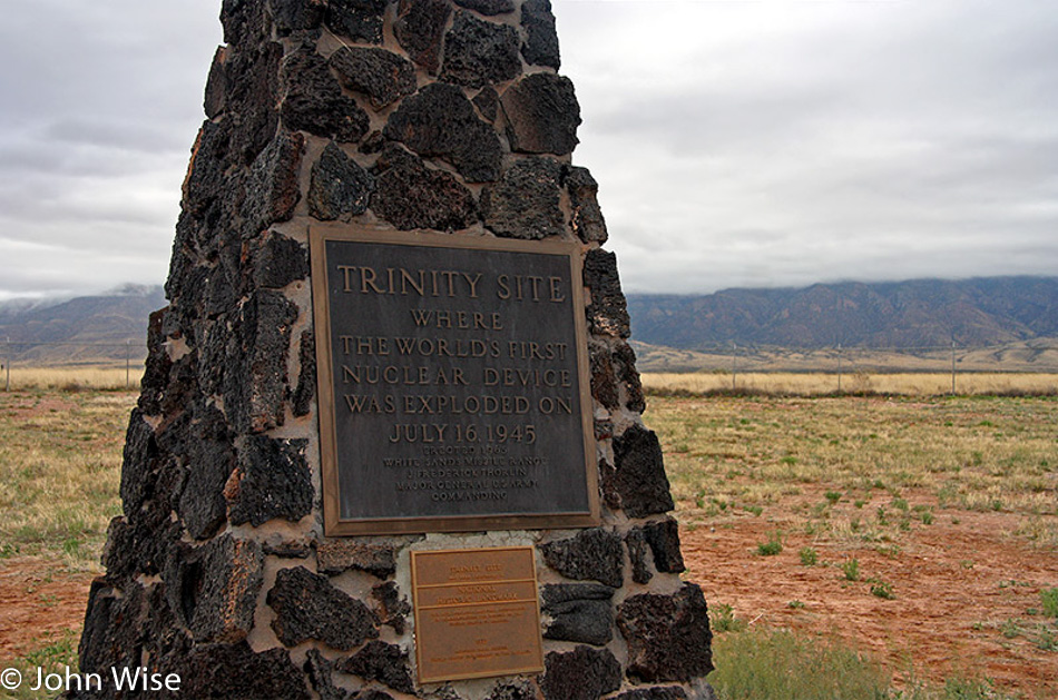 Trinity Site in New Mexico