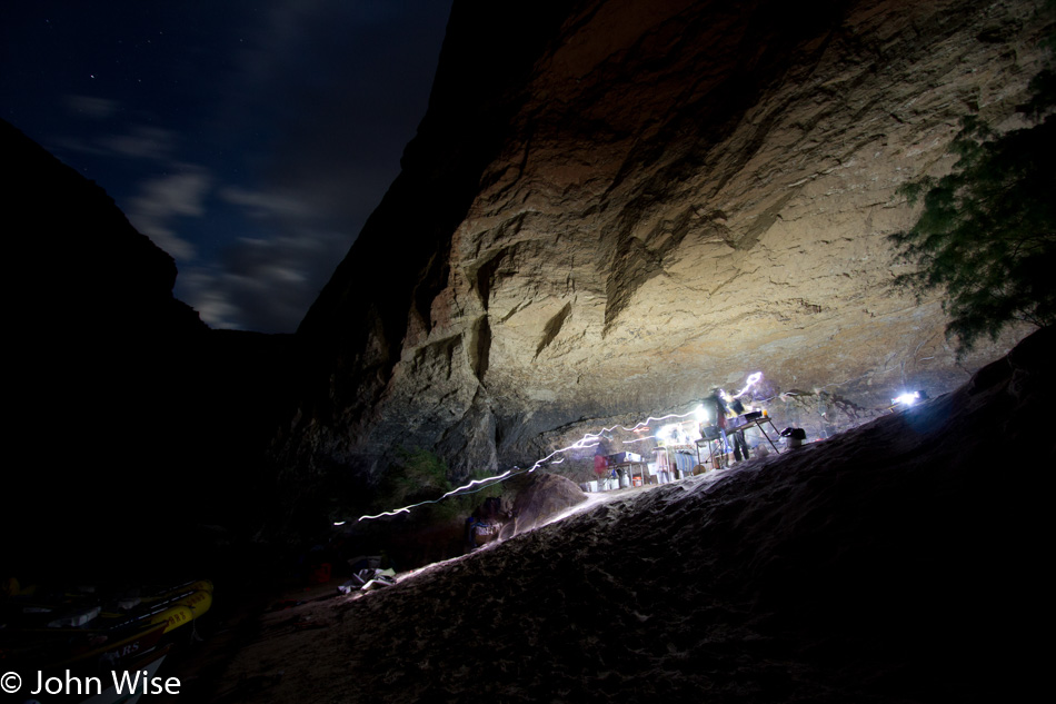 Little Redwall Camp on the Colorado River in the Grand Canyon