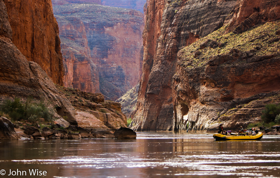 Navigating the Colorado River in the Grand Canyon