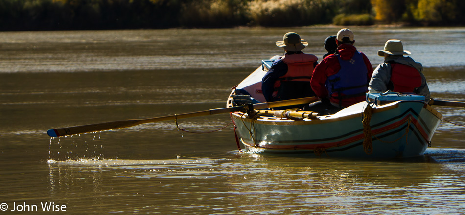 Morning on the Colorado River in the Grand Canyon 