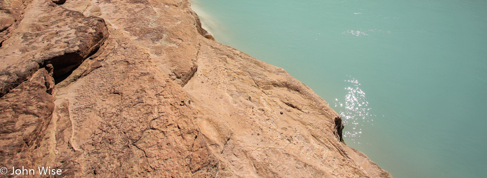 The Little Colorado River in the Grand Canyon