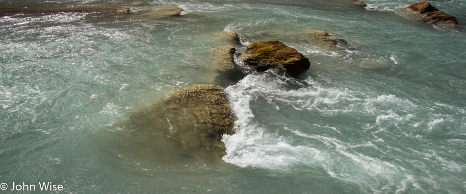 The Little Colorado River in the Grand Canyon