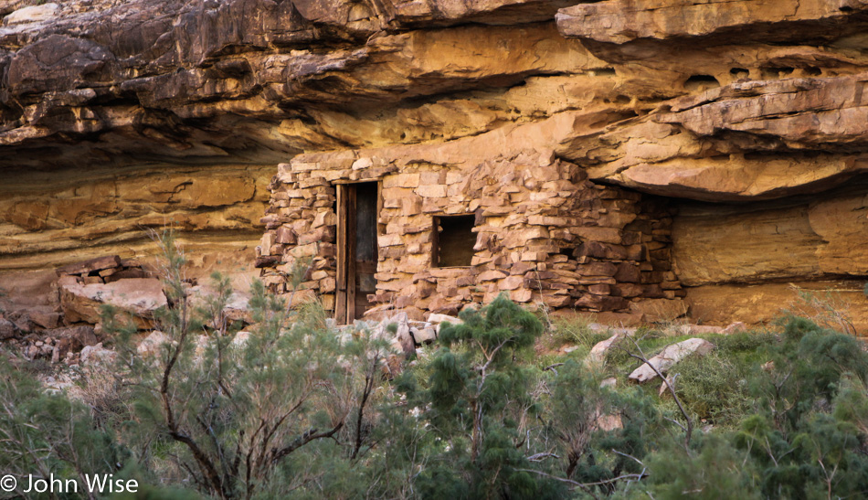 Ruin on The Little Colorado River in the Grand Canyon