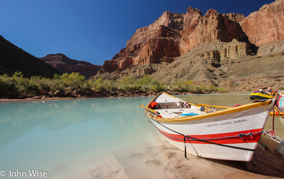 The Little Colorado River in the Grand Canyon