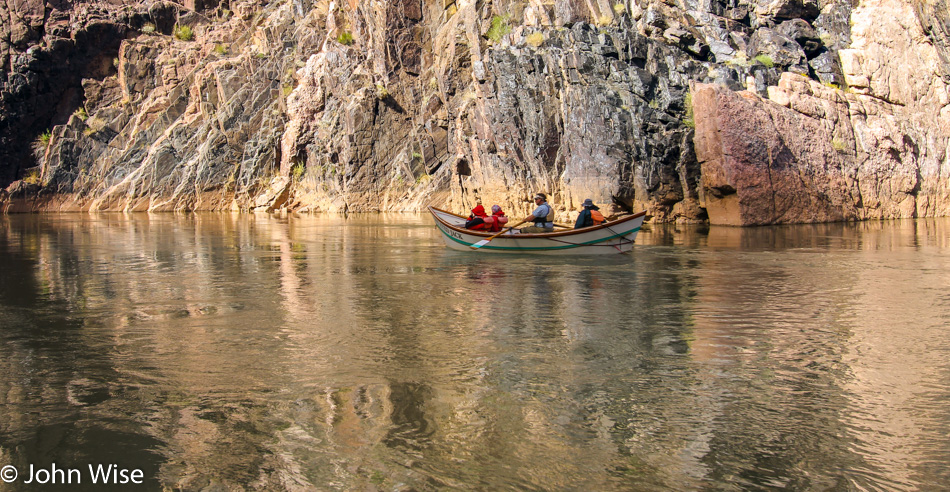 Rowing down the Colorado River in the Grand Canyon with Bruce Keller