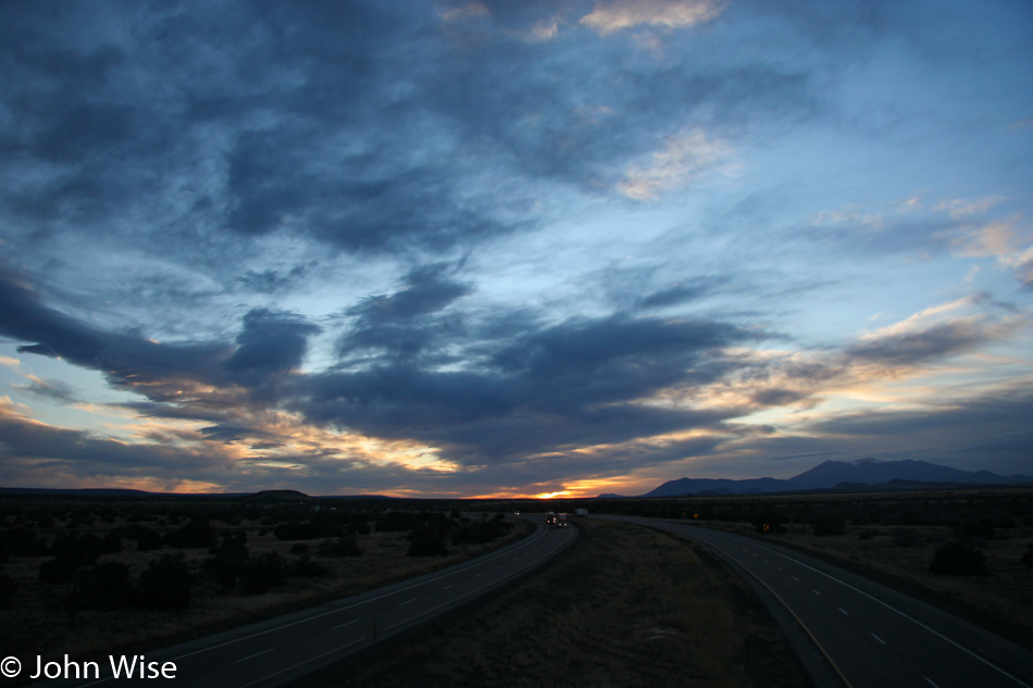 Northern Arizona on the way to New Mexico