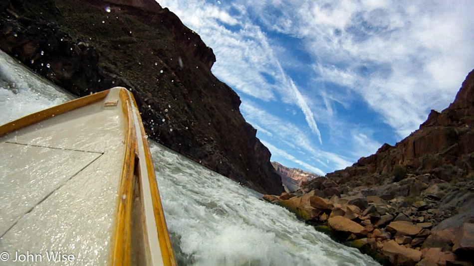 Granite Rapid on the Colorado River in the Grand Canyon
