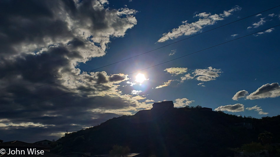 The sun