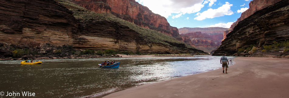 Bruce Keller at Black Tail Canyon in the Grand Canyon