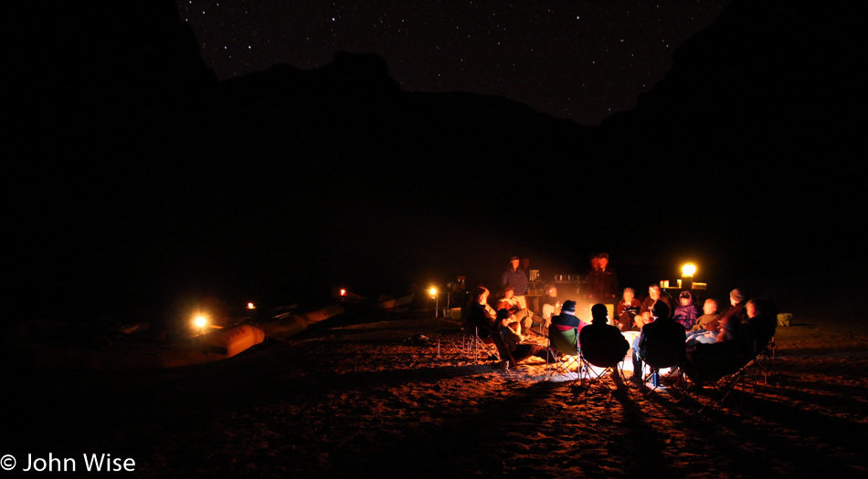 122 Mile Camp in the Grand Canyon