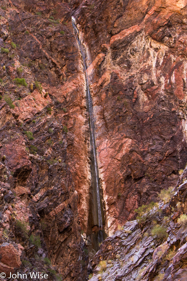 Waterfall in the Grand Canyon