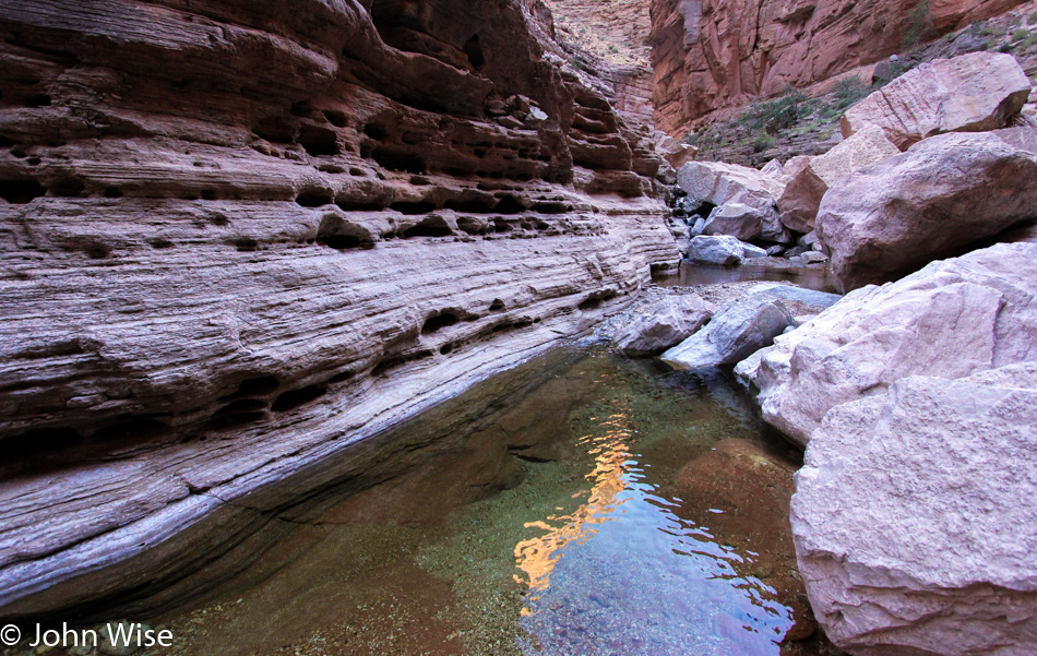 National Canyon off the Colorado River in the Grand Canyon National Park