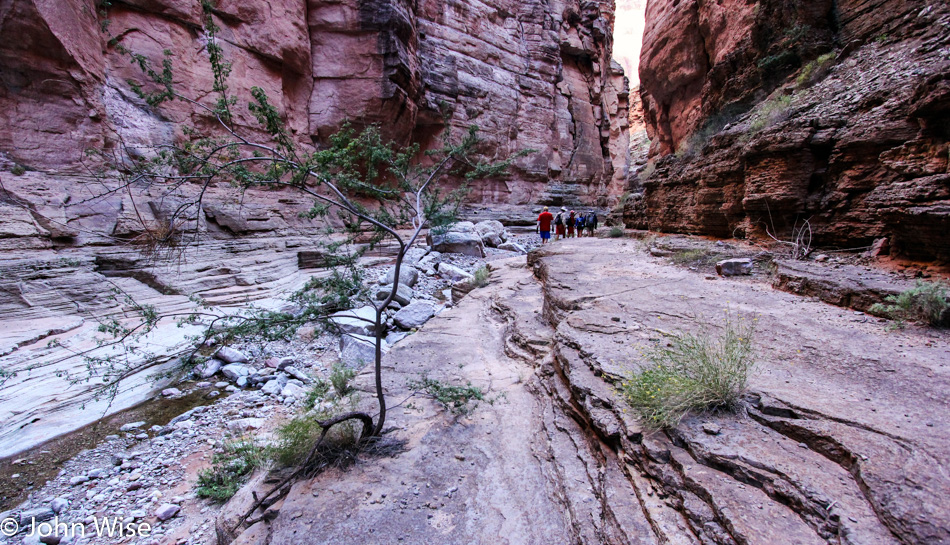 National Canyon off the Colorado River in the Grand Canyon National Park