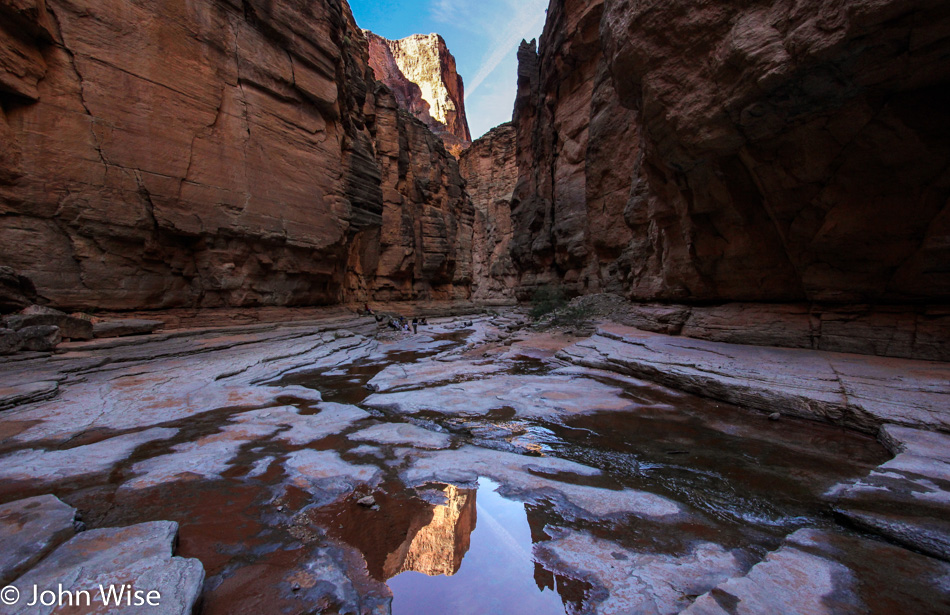 National Canyon off the Colorado River in the Grand Canyon National Park